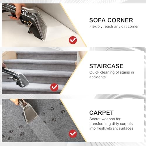 Herramienta de mano extractora, compatible con extractor de alfombras Mytee,