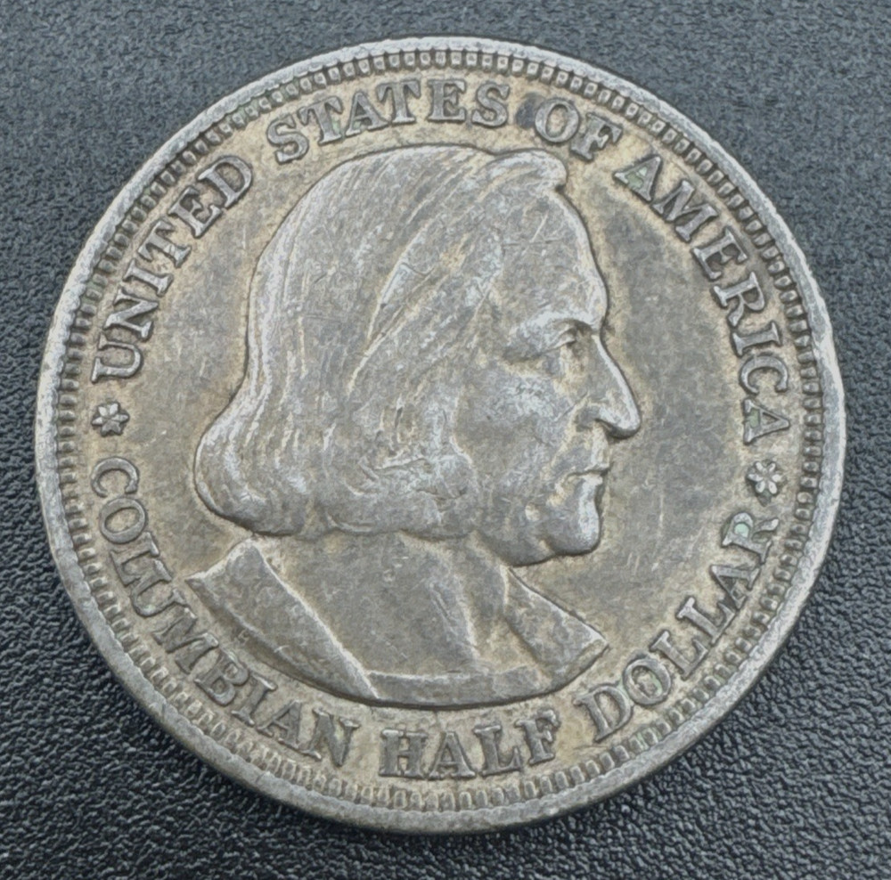 1893 Christopher Columbus Columbian Exposition Half Dollar