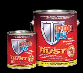 Absolute Coatings 45004 Por-15 Rust Preventive Black - Qt.