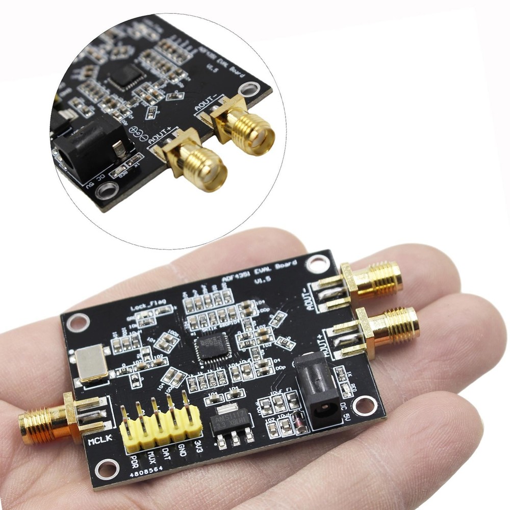 Signal Generator Module Pll 35M-4.4G Phase Locking Loop Development Board