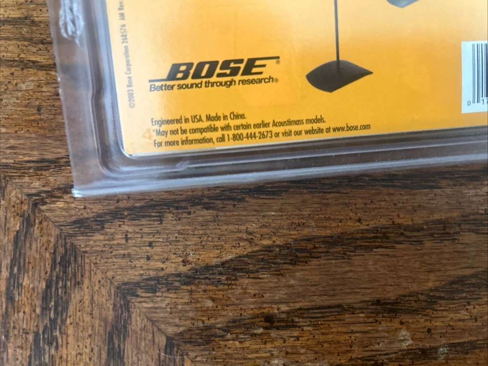 Bose UB-20B Wall Ceiling Bracket Speaker Mount Black New