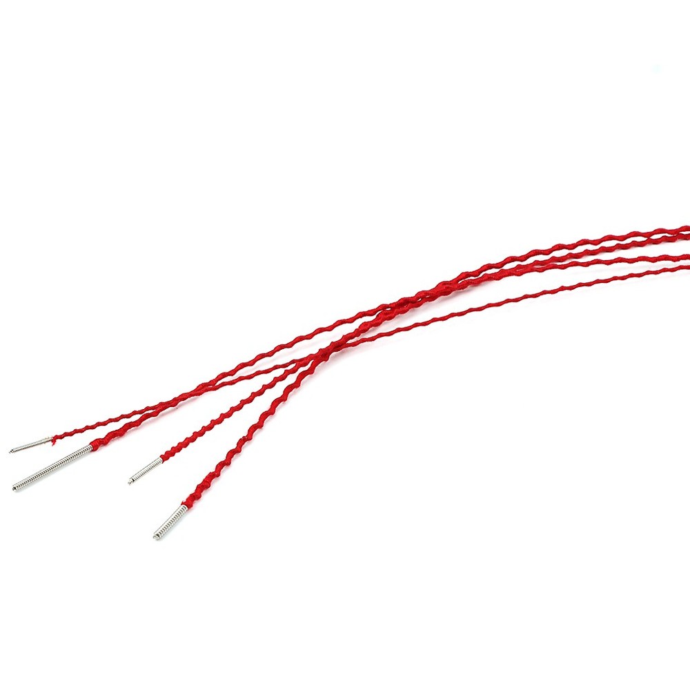 Chrome 4 String Guitar Bass Strings with Small Ball Ends Plated Bead Head