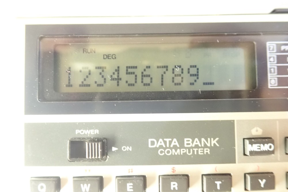 Vintage CASIO PB-110 Pocket Computer BASIC Programmable Calculator Japan