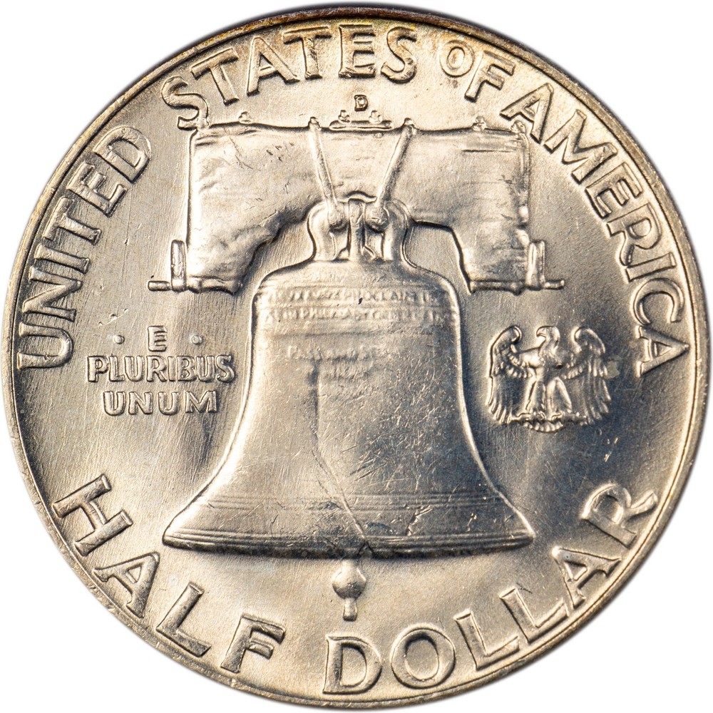 1960-D Franklin Half Dollar - CH BU!