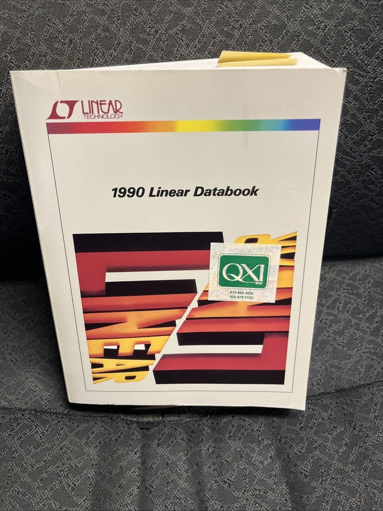 Linear technology 1990 linear data book