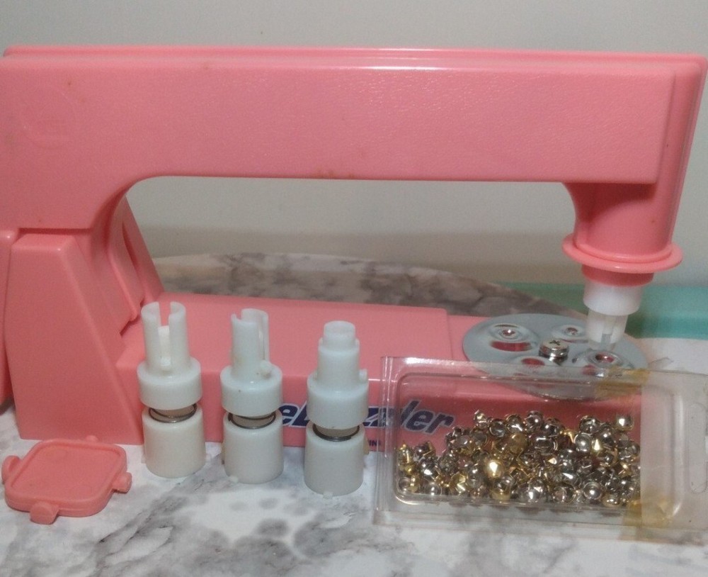 Vintage Bedazzler Stud Rhinestone Machine Gem w/4 tools