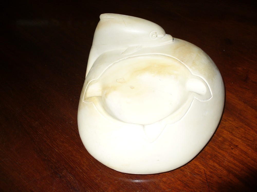 Stone Dolphin Ashtray