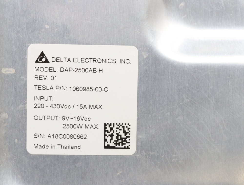 TESLA MODEL X DC DC CONVERTER MODULE UNIT OEM 2016 - 2020 ✔️