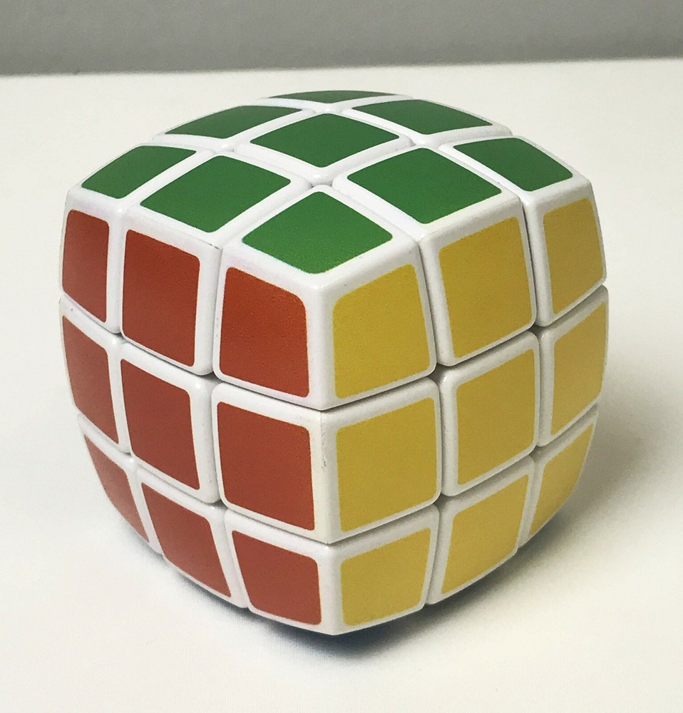 V-CUBE 3 White Pillowed 3x3 Multicolor Cube - NEW w/o packaging