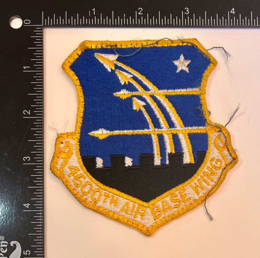 Cold War USAF US Air Force 4600th Air Base Wing Patch