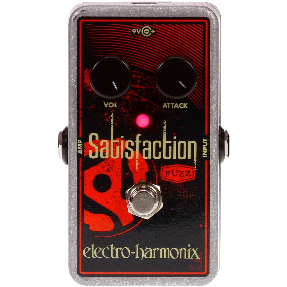 Electro-Harmonix SATISFACTION Classic Fuzz Tone Effects Pedal