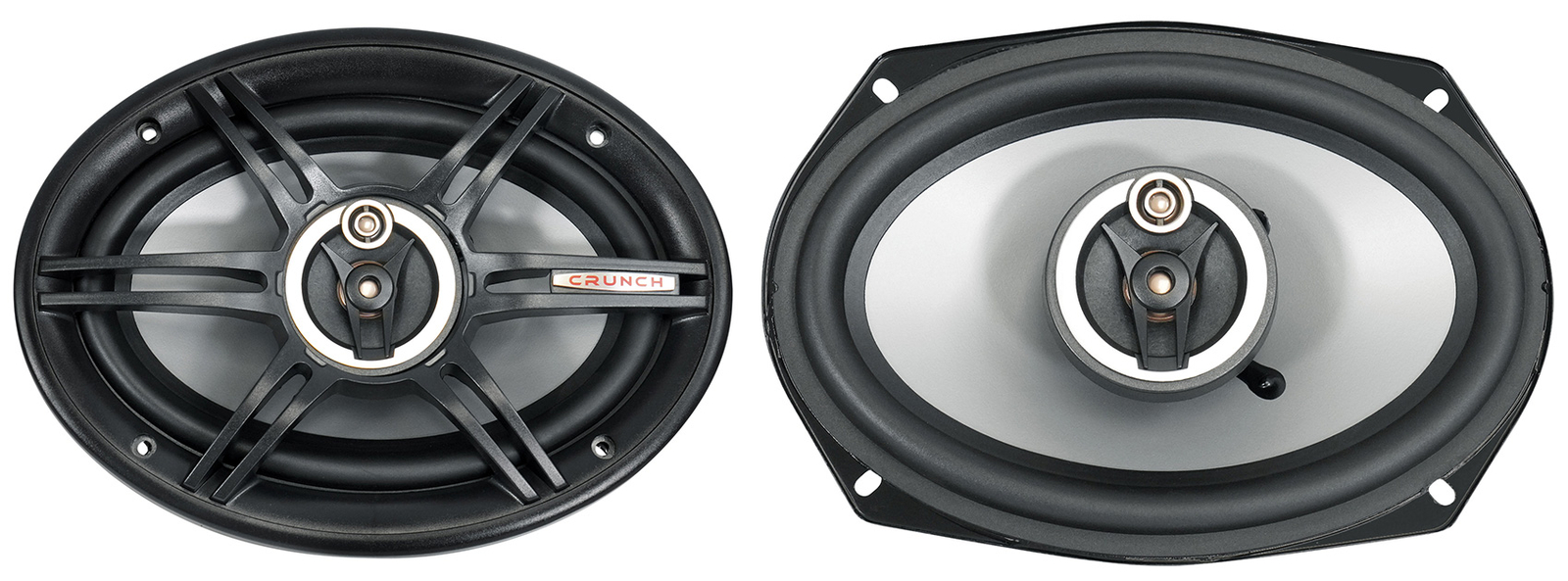 Pair Crunch CS693 6x9" Car Audio 3-Way Speakers 400 Watts Max
