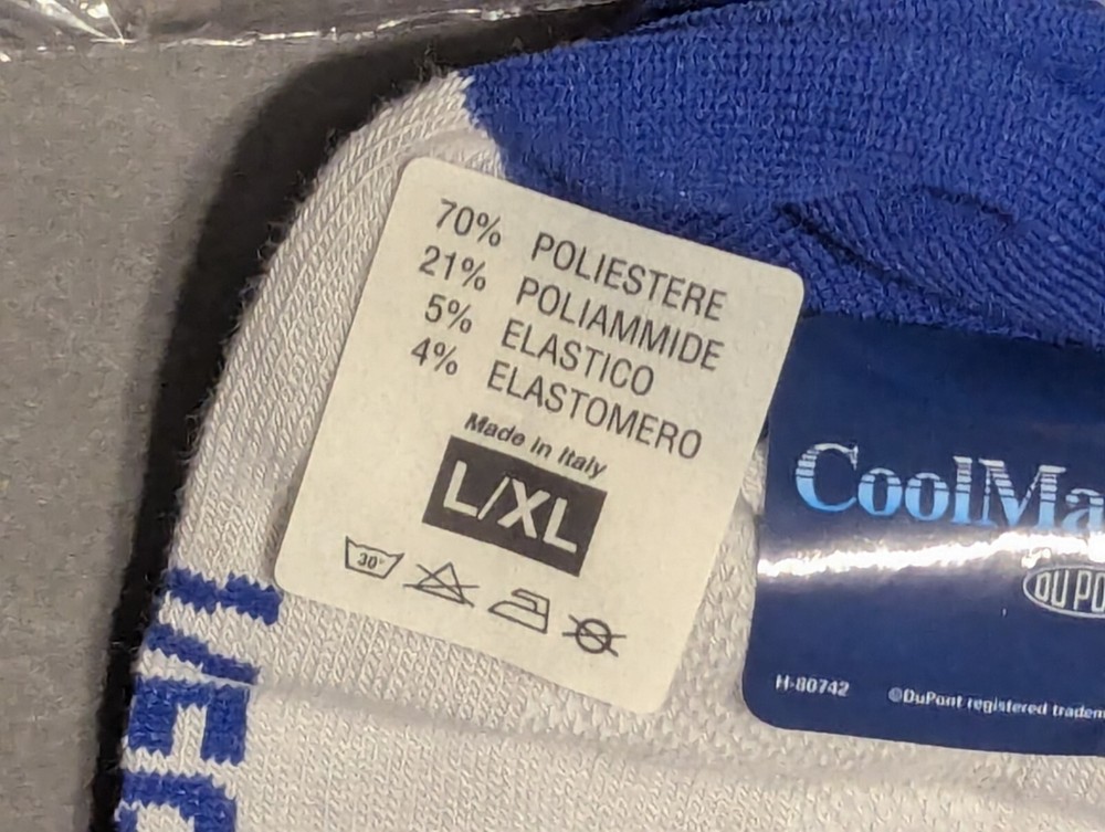 NOS Quick Step Davitamon Cycling socks size L XL
