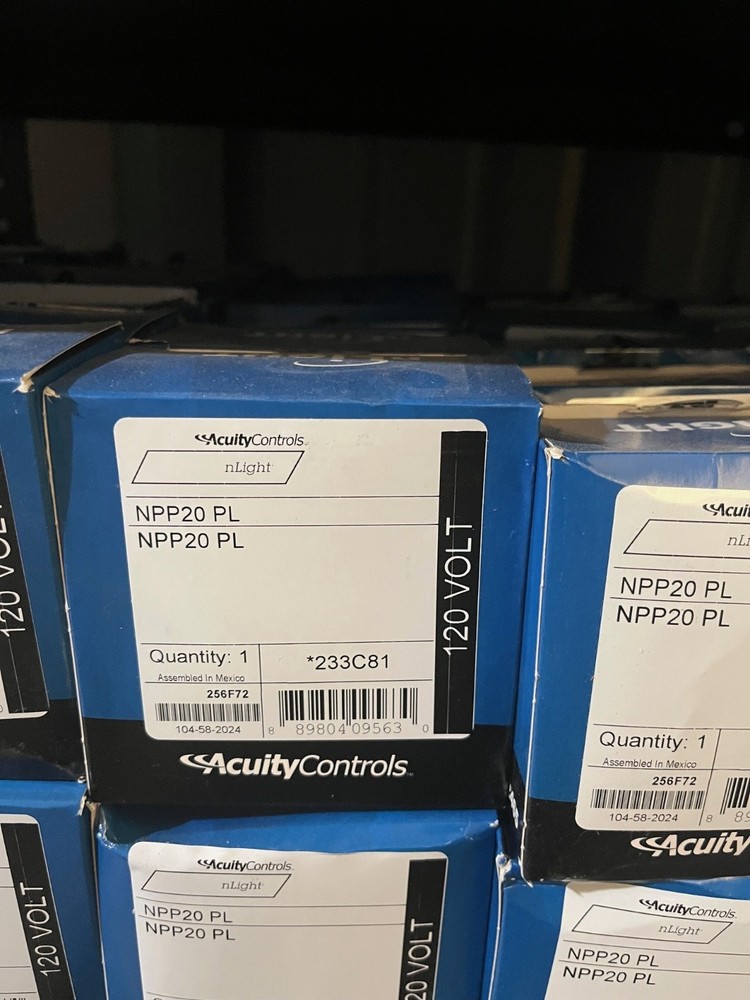 ACUITY Controls NPP20 PL nLIGHT PLUG LOAD CONTROL POWER PACK 233C81