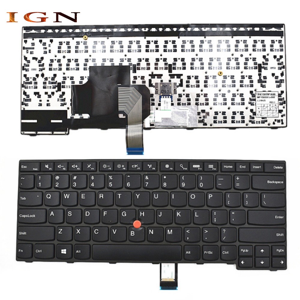 Replacement Laptop Keyboard For E450 E460 E465 E450C W450 E455