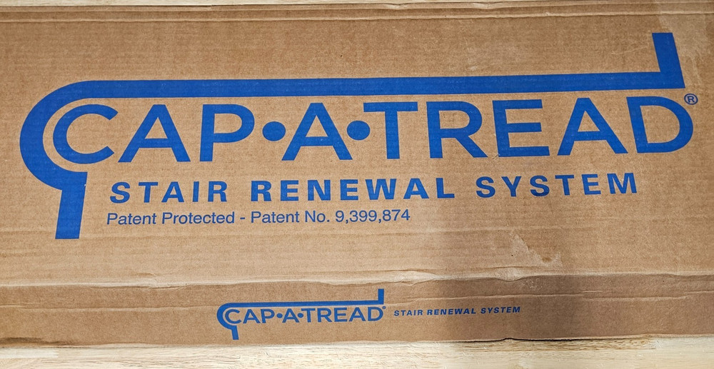 Cap A Tread Haley Oak Laminate Stair Tread & Reversible Riser Kit 2-Pack 01CA717