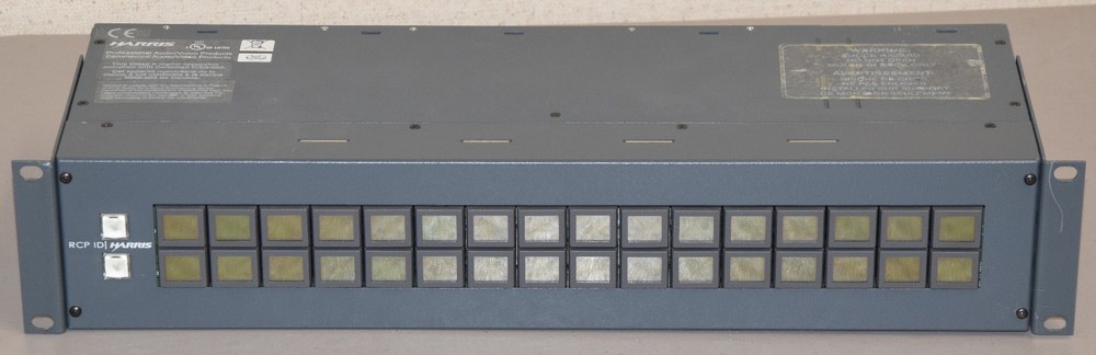 Leitch Harris RCP-32X1IDE Programmable LCD Button Remote Control Panel