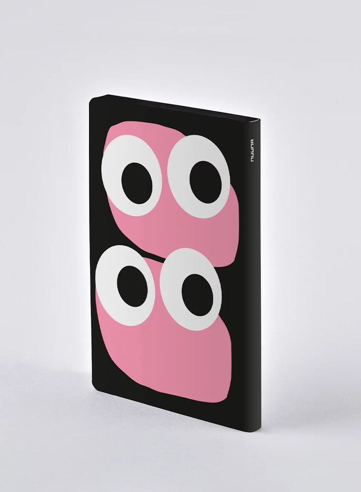 NUUNA Smooth Bonded Leather Graphic Notebook (M) JIM