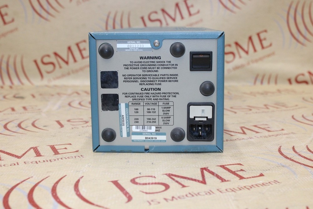 Tektronix TM502A w/AM503B Current Probe Amplifier