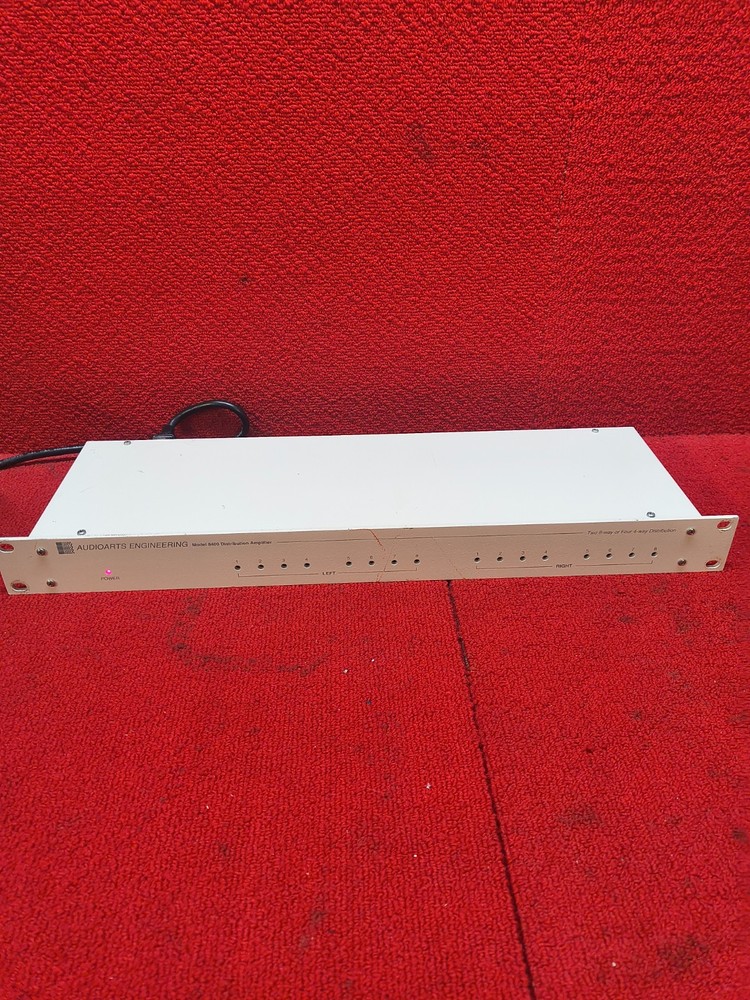 Used Audioarts Engineering Amp model 8400 Good Condition