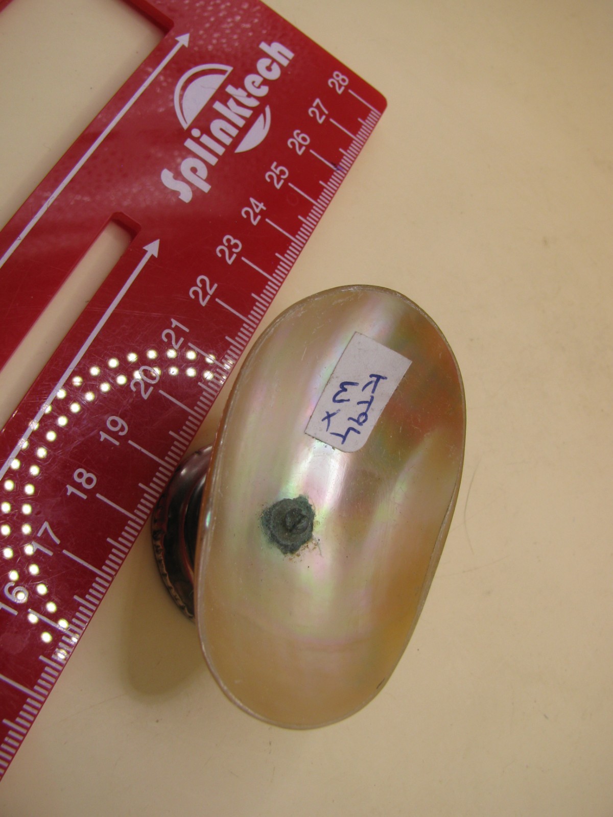 Birmingham 1907 Sterling Silver & Mother Of Pearl Caviar Bowl