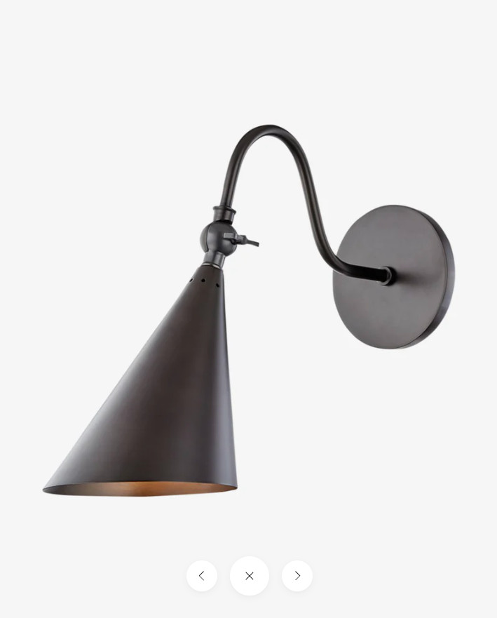 McGee & Co. Lupe Sconce in Old Bronze