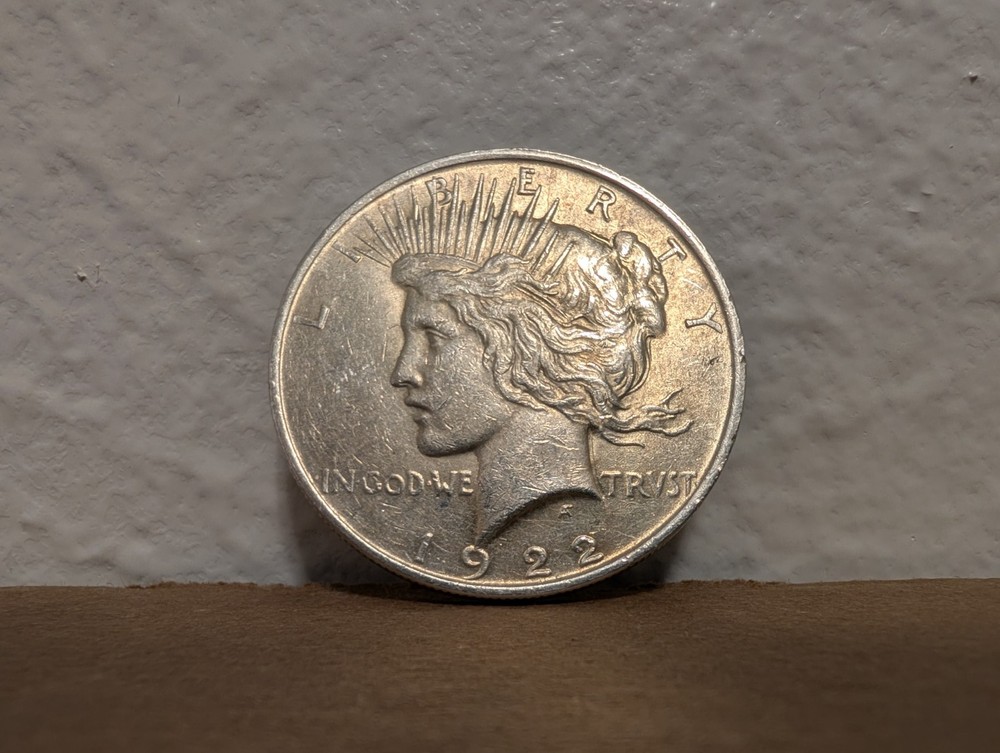 1922P Peace Dollar Circulated