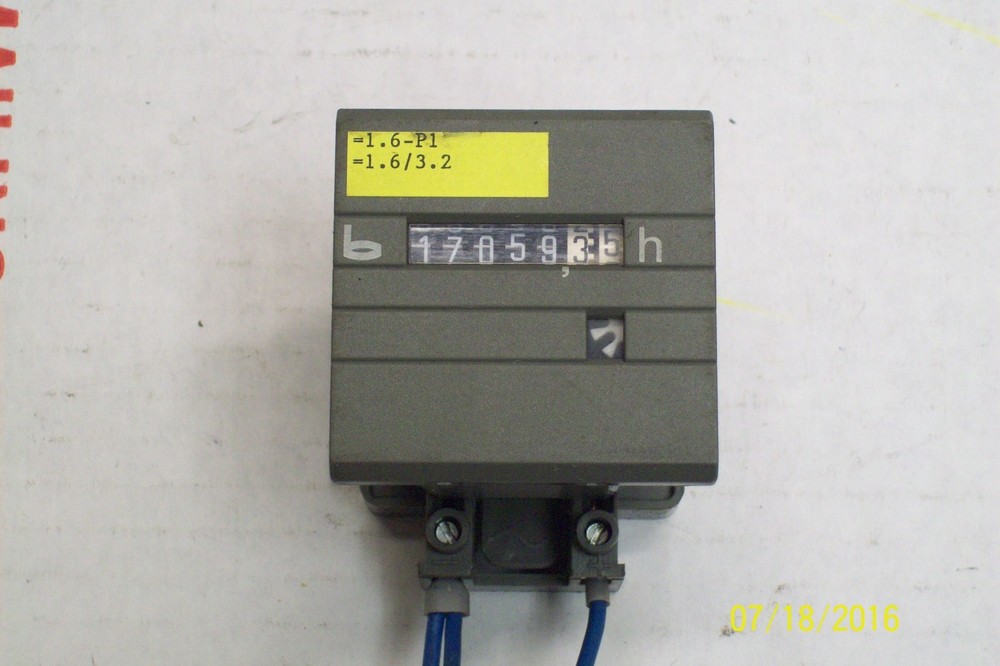 HOURS INDICATOR NUMERICAL COUNTER 621-07-3