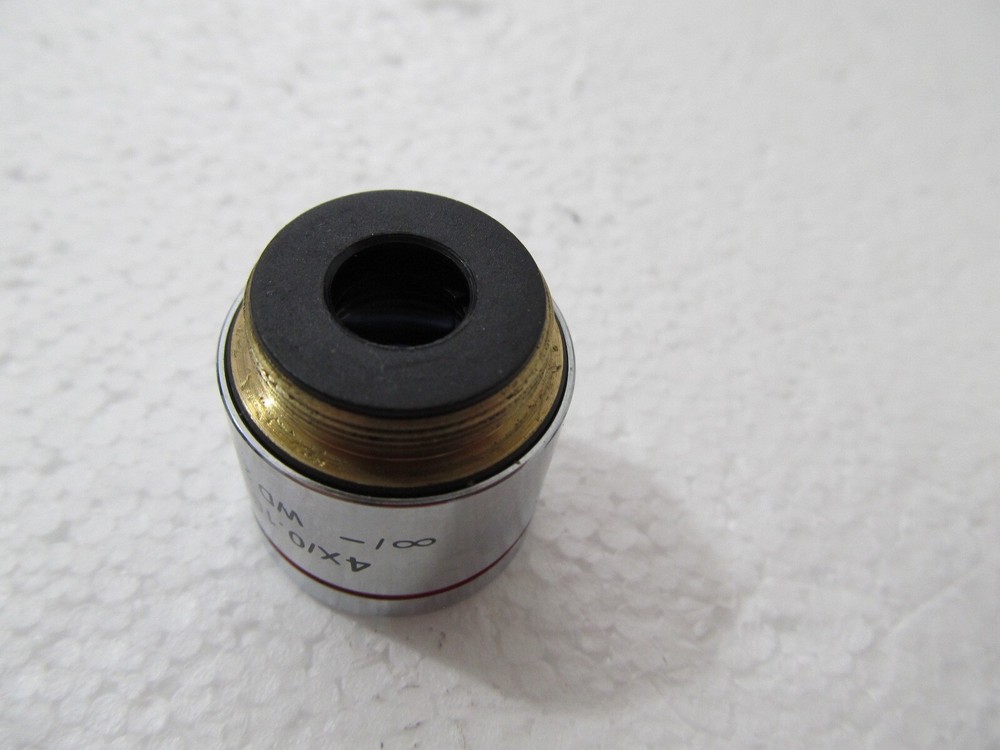Motic 4x/0.10 ∞/- WD 23.5 Microscope Objective