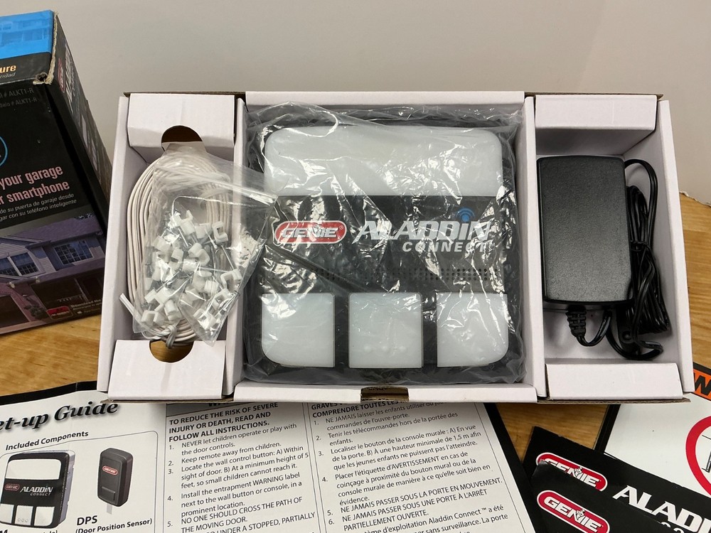 Partial Aladdin Connect® Smartphone Enabled Garage Door Controller ALDCM Partial