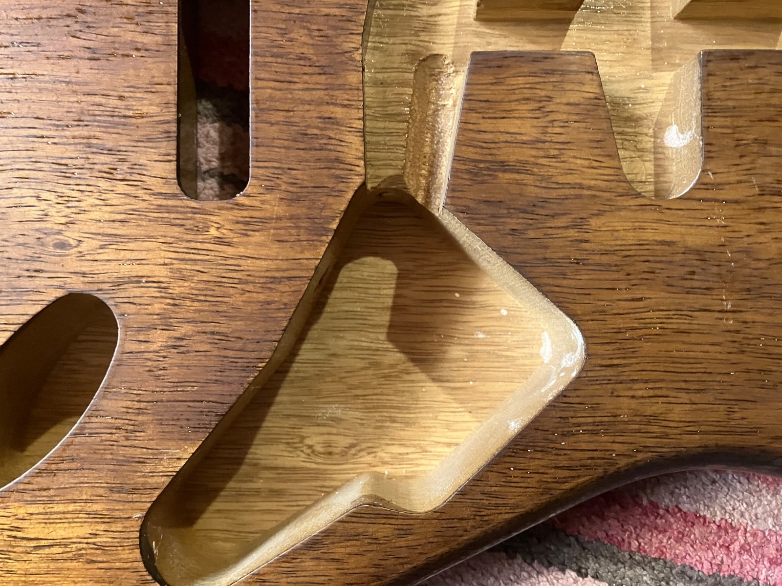 80's Custom Ax Korina Strat Style Guitar Body Stratocaster-Nice Quality