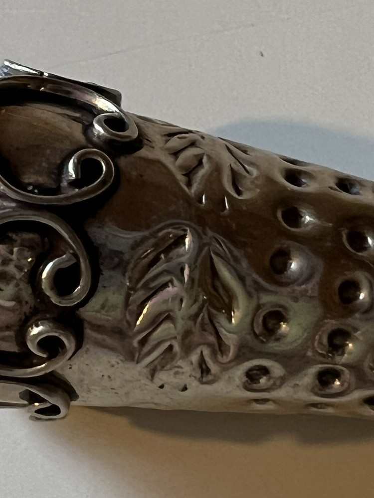 Sterling Thimble Antique