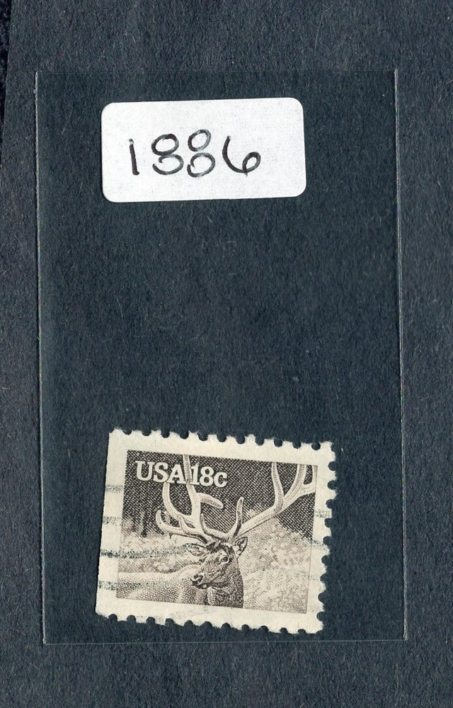 1981 Stamp #1886 Elk Used