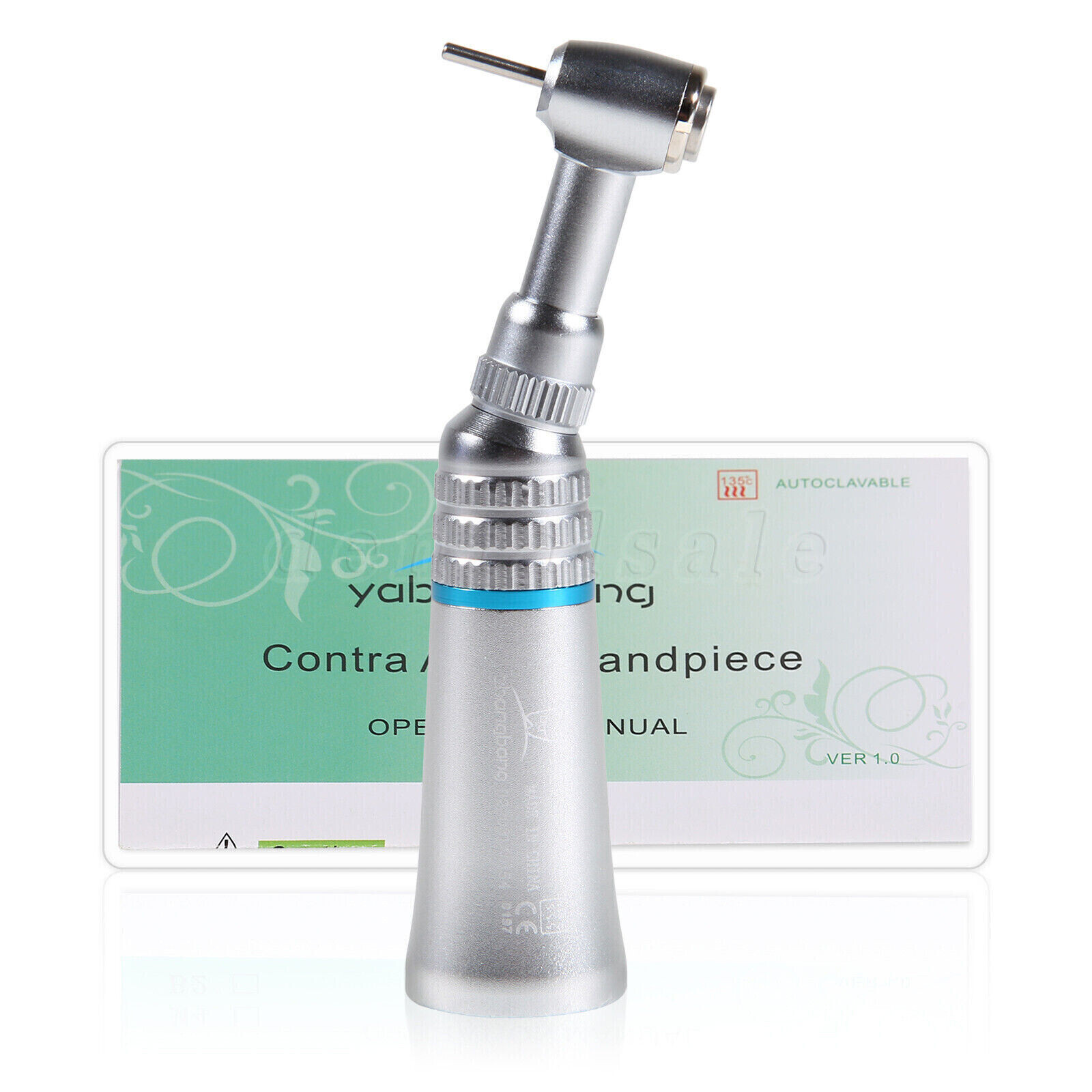 Dental Slow Speed Push Button Contra Angle Handpiece For NSK 1.6mm Friction Grip