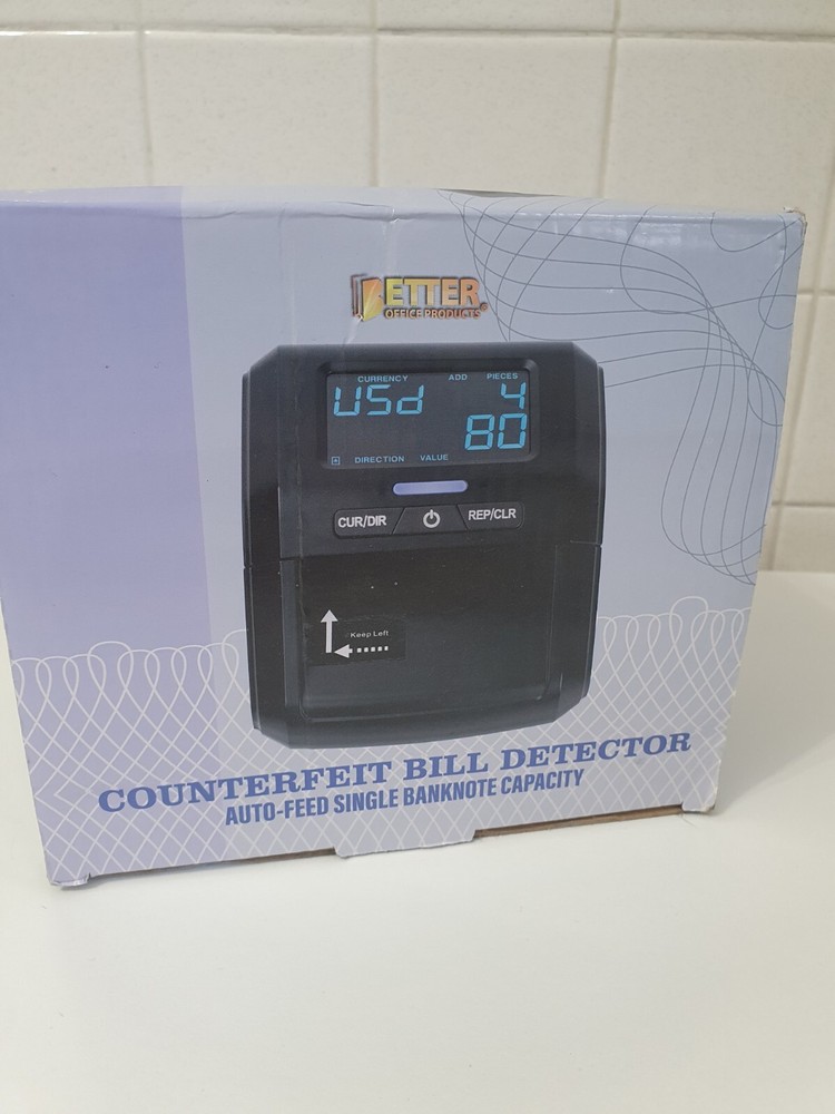 Counterfeit Bill Detector