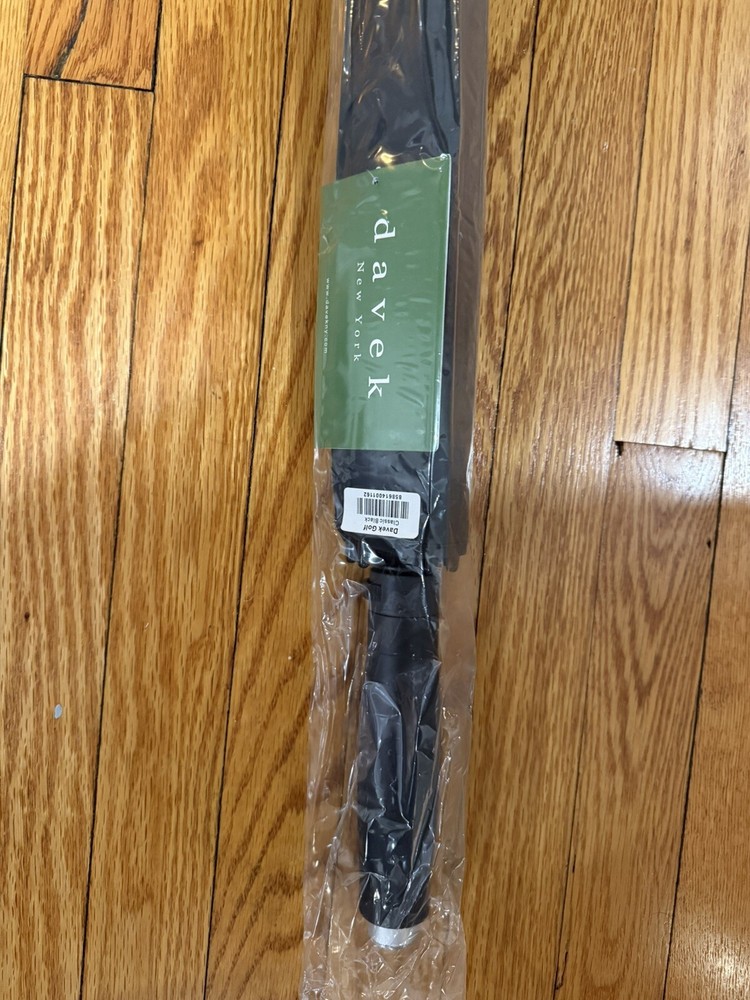Davek Black Golf Umbrella
