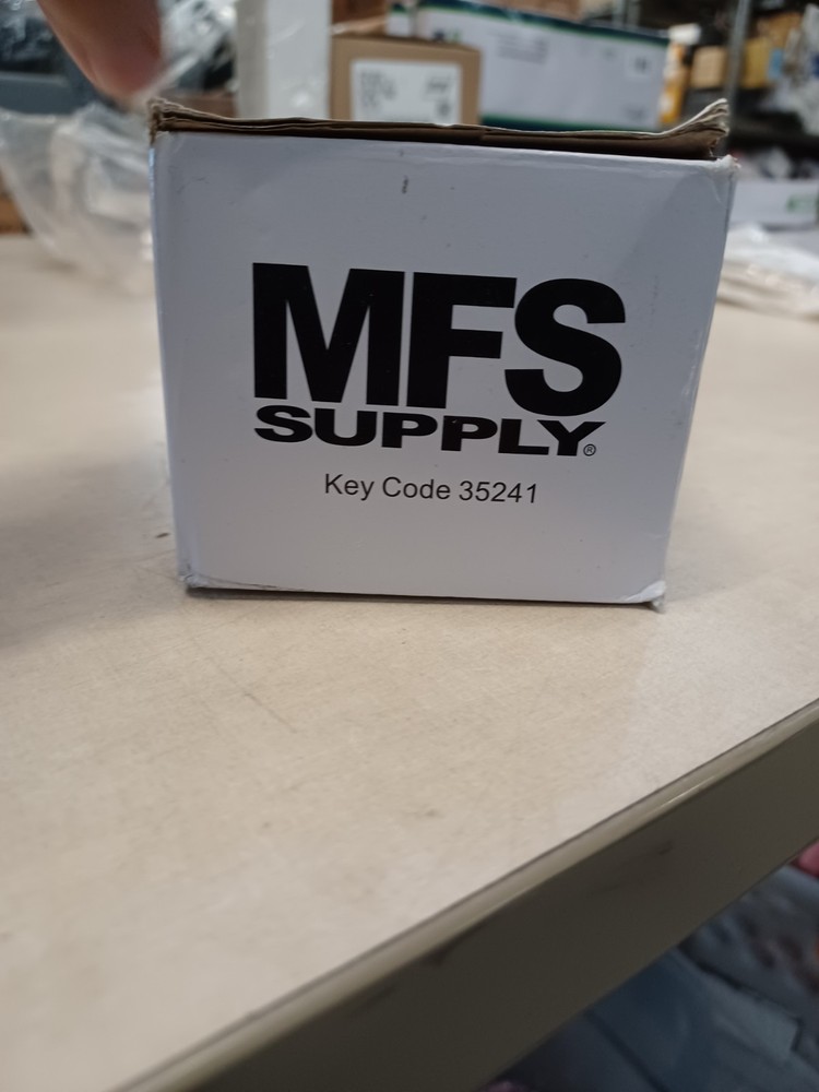 MFS Deadbolt Lock Polished Brass 35241