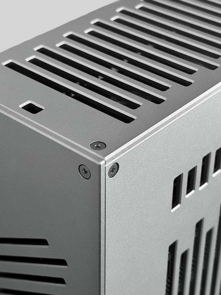 Small Form Factor SFF PC Case - Vector Designs - The Industrial Mini ITX Gaming