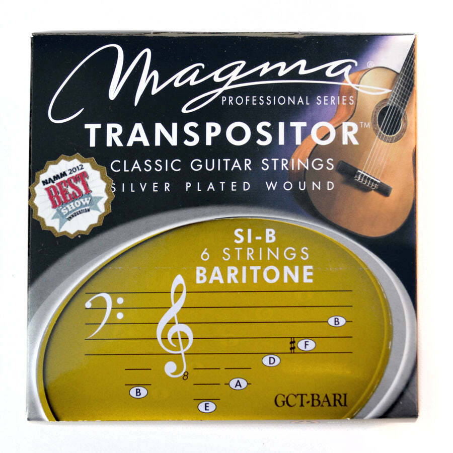 Magma Classical Guitar Strings TRANSPOSITOR SI-B BARITONE - Silver Plated Copper