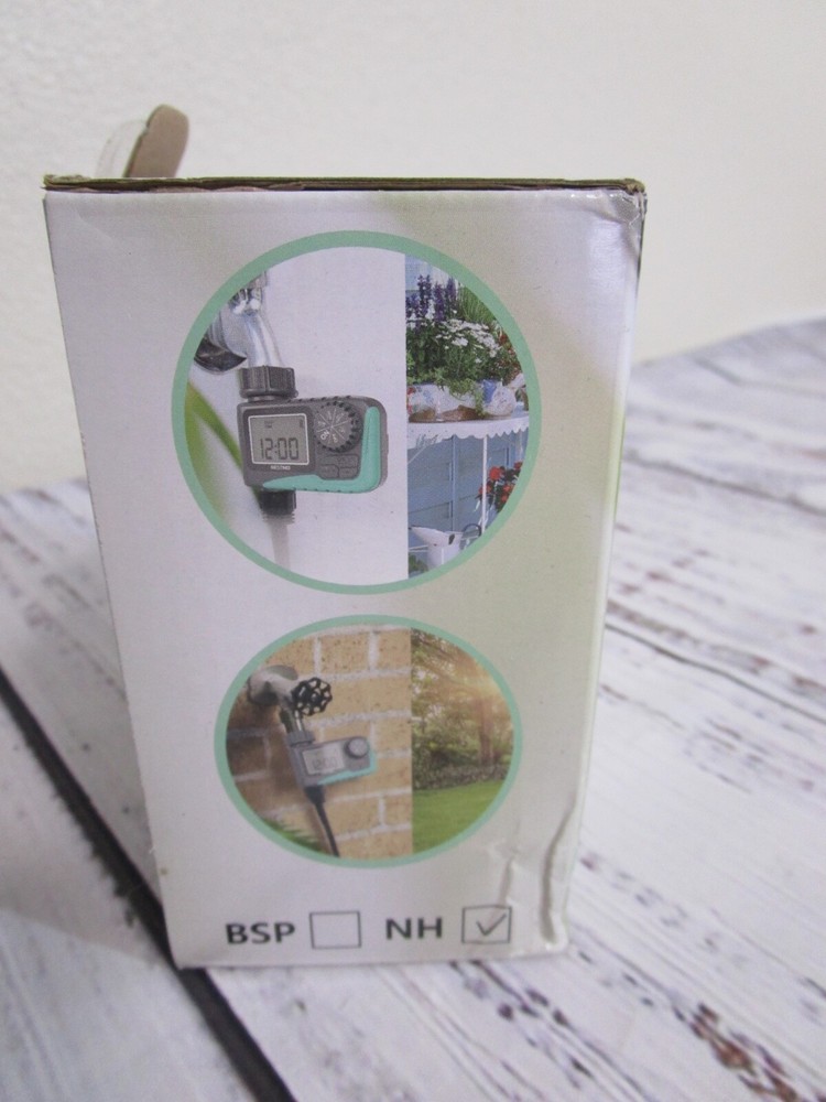 RESTMO Mini Digital Water Timer 3/4" NH Model 0-HT-3 New In Box