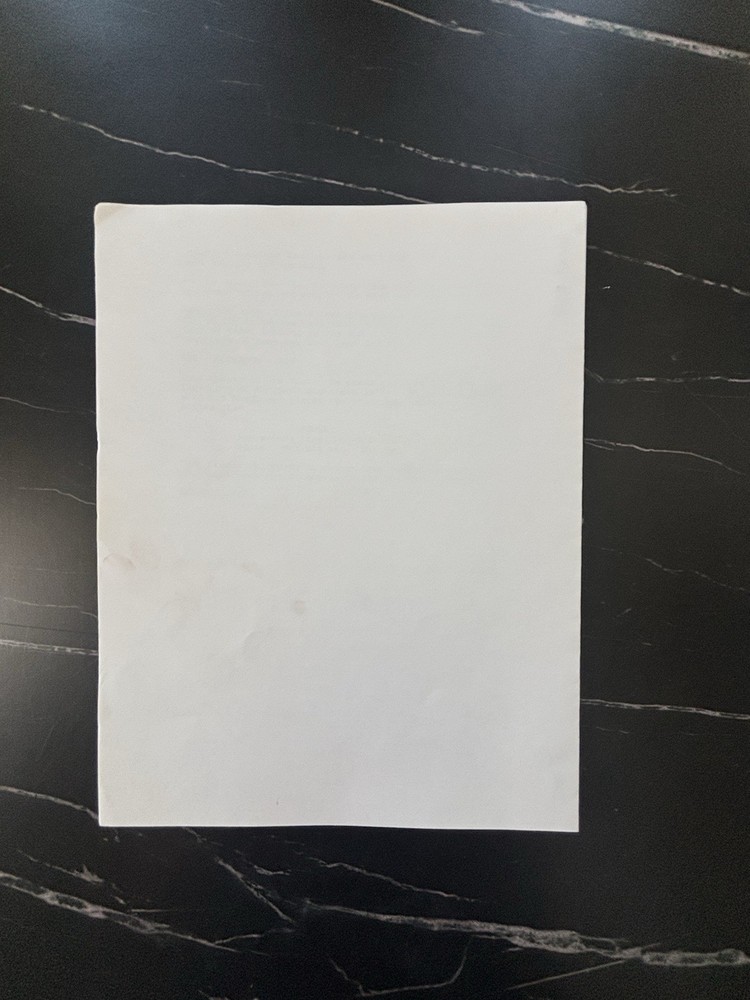 Original Gladiator Full Script Rare 2000 ￼ Dreamworks Universal Studios NEW