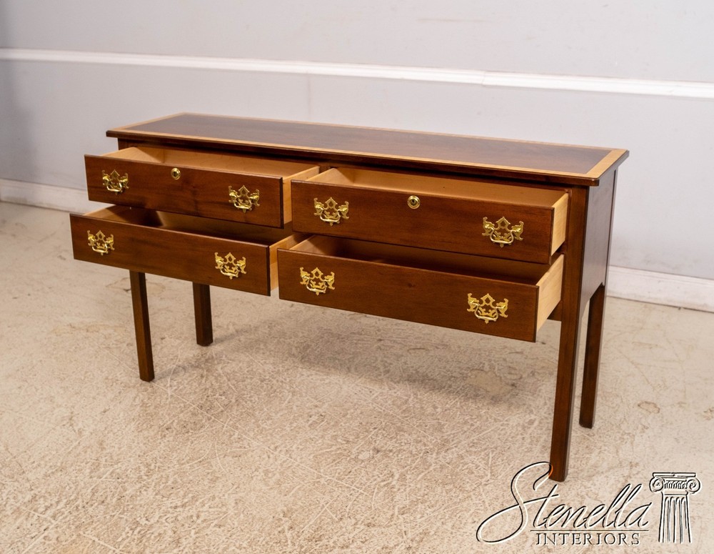 L70974: MADISON SQUARE 4 Drawer Mahogany Server Commode