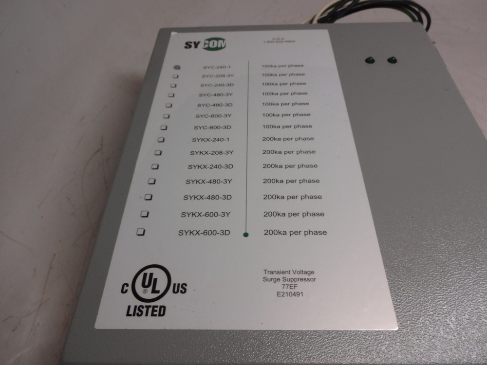 Sycom Syc-240-1 Surge Protector