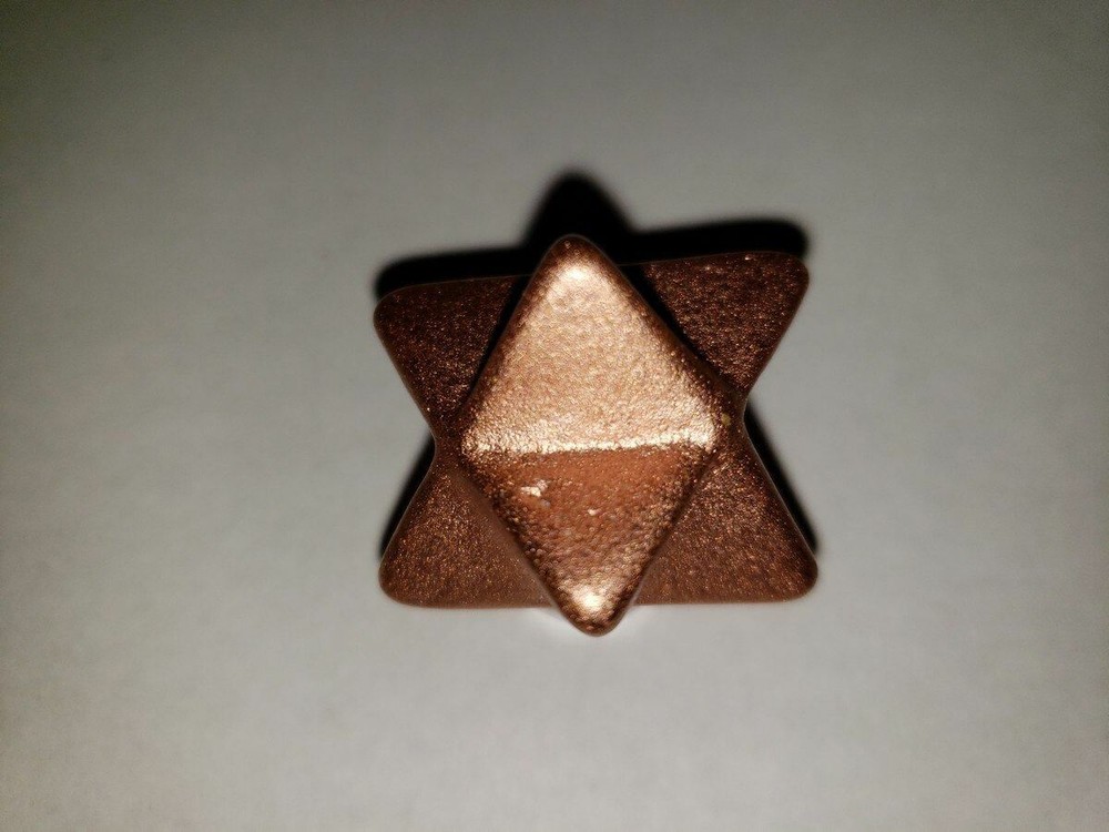 1.25 Inch Solid Copper Merkaba