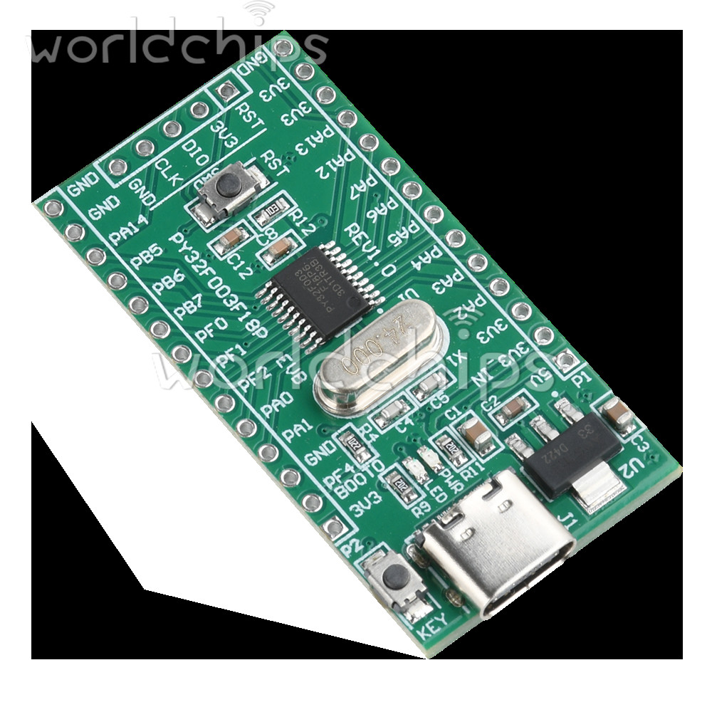 10x PY32F003F18P6TU Development Board PY32F003 Microcontroller Development Board