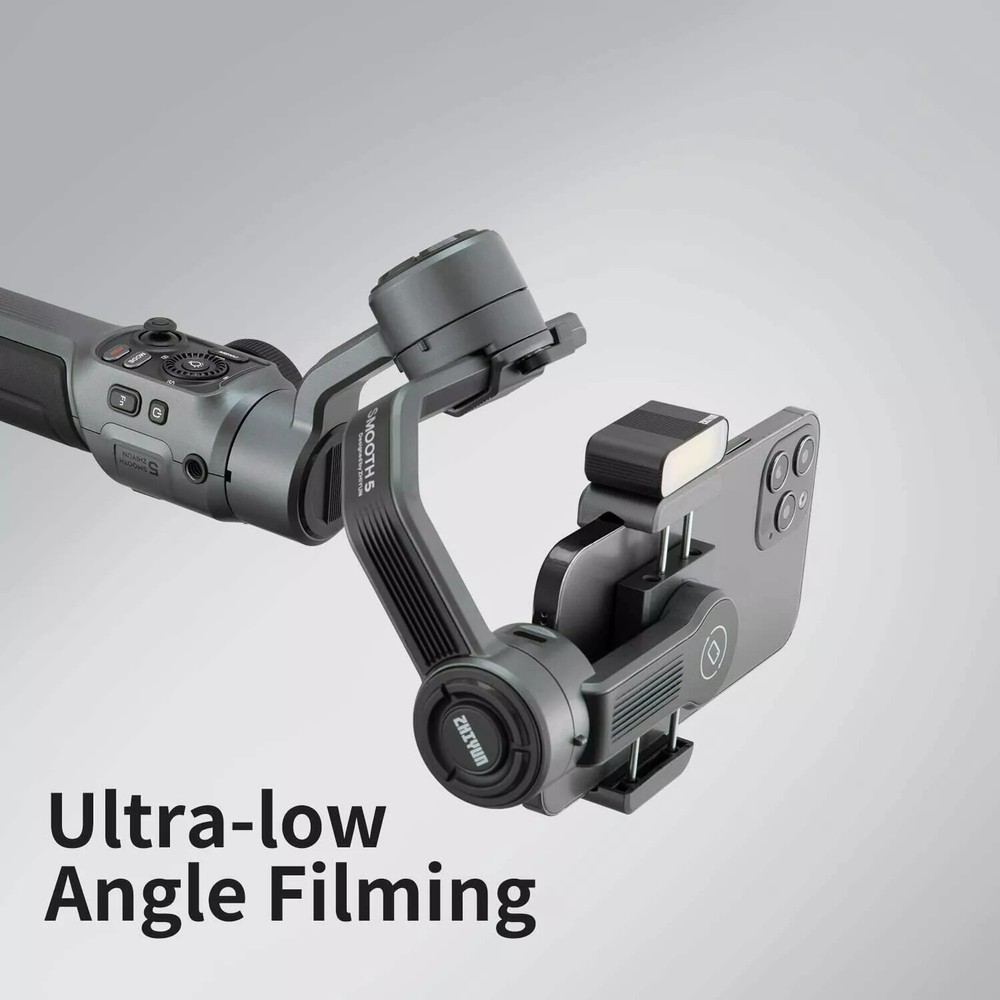 Zhiyun Smooth 5 Combo Kit 3-Axis Smartphone Gimbal Stabilizer for iPhone Android