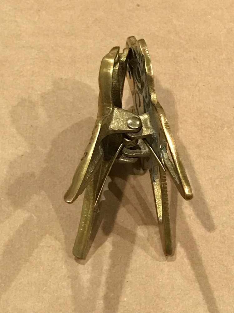 collectible metallic eagle clip