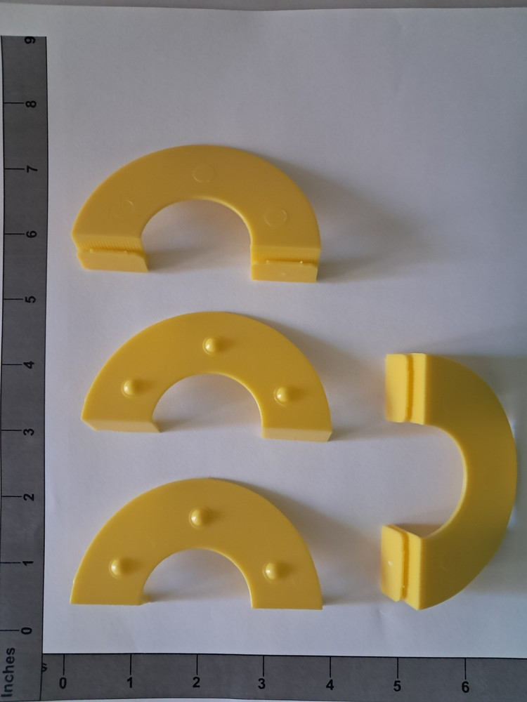 Pom Pom Making Tool Set, 4Different Sizes Pompom Maker