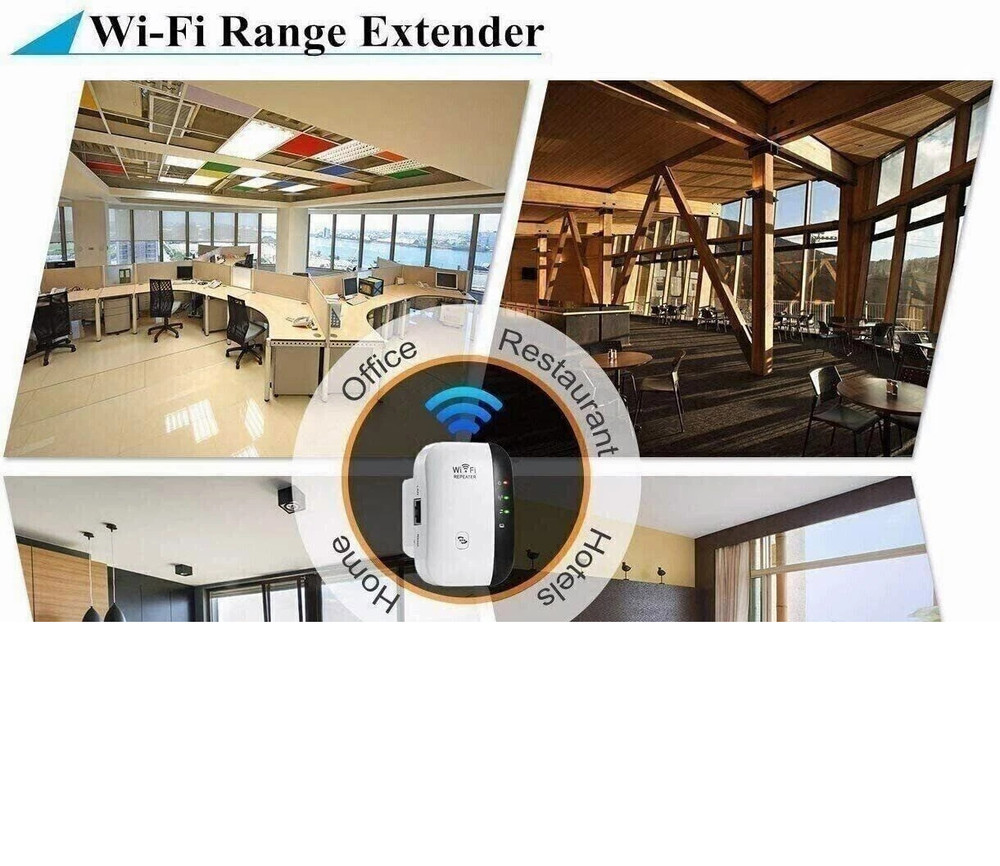 Super Boost WiFi Range Extender, 2.4G Network WiFi Repeater Wireless Router
