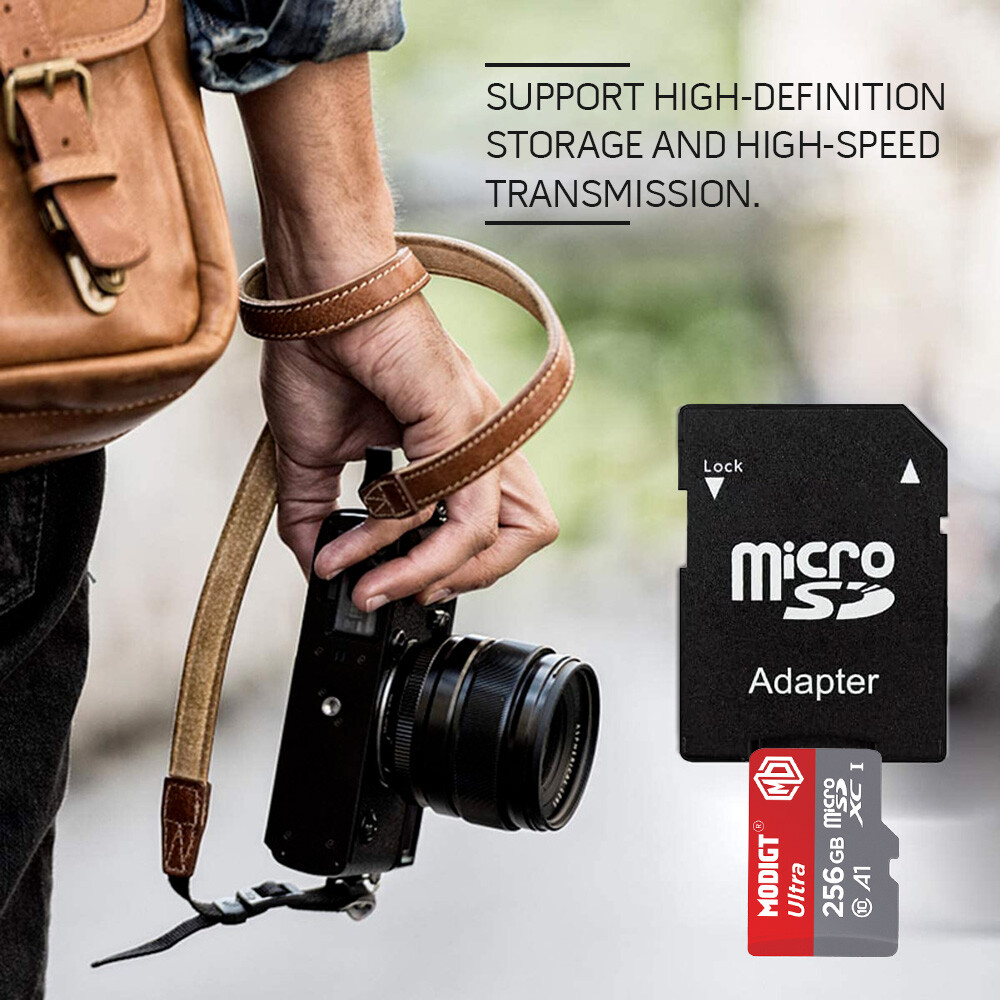 Micro SD Card Ultra Class 10 SDXC SDHC Memory Card for Dash Cams Android lot